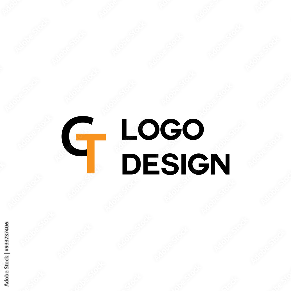 GT letter logo vector template design GT letter logo vector template design