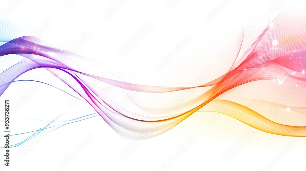 On a white background, fiber optic cable with text space On a white background, fiber optic cable with text space