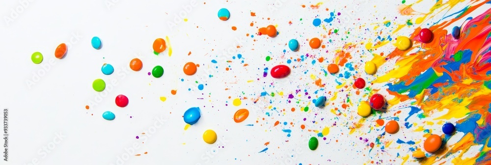 With a rainbow skittle twist, these candies explode into cartoon characters With a rainbow skittle twist, these candies explode into cartoon characters