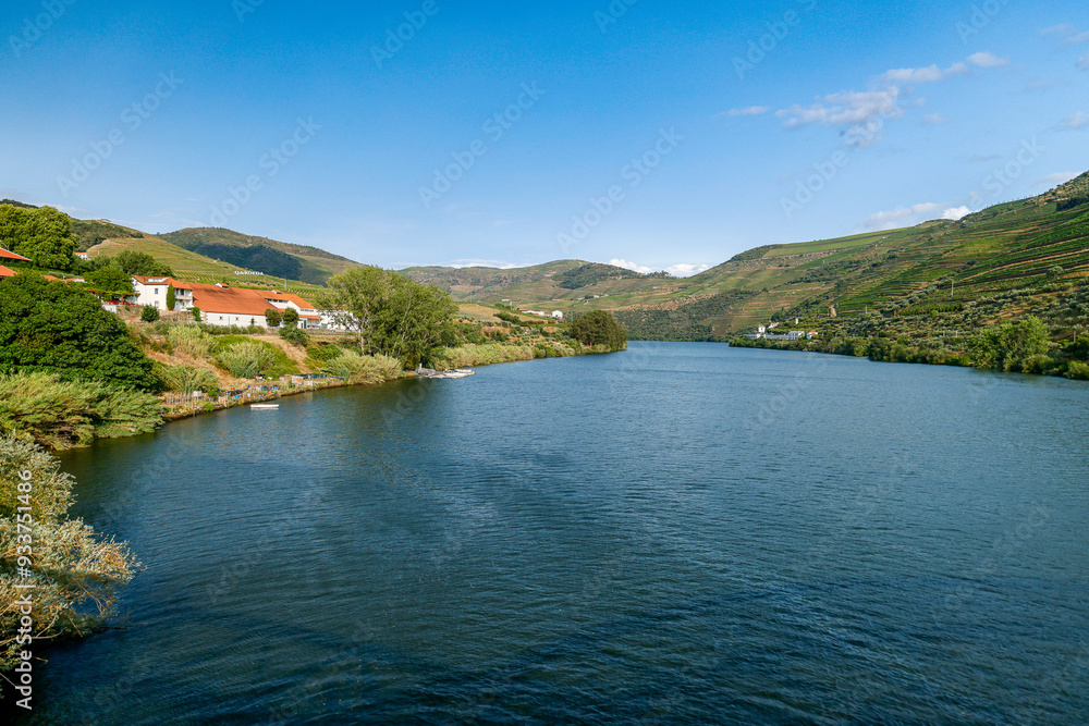 river landscape with mountain river landscape with mountain