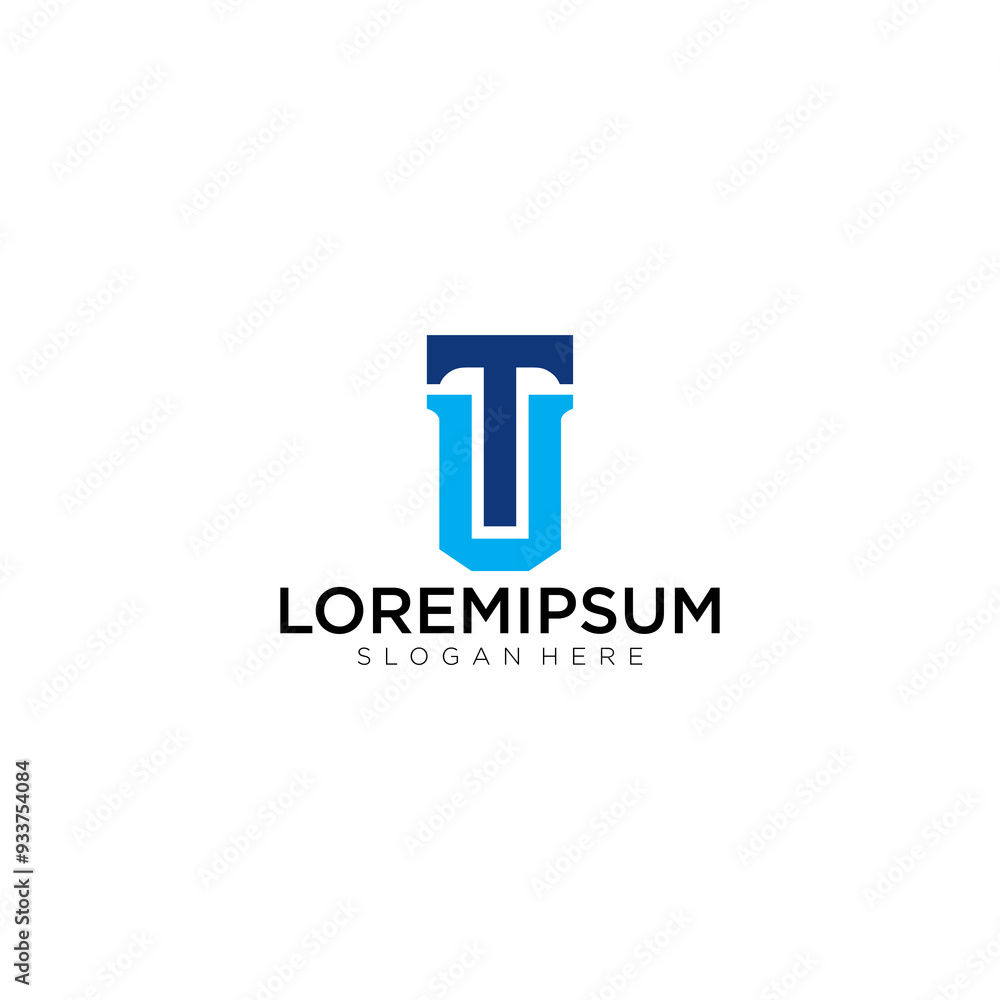 symbol TU minimalist logo symbol TU minimalist logo