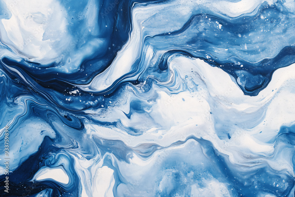 Blue Marble Abstract. Blue Marble Abstract.