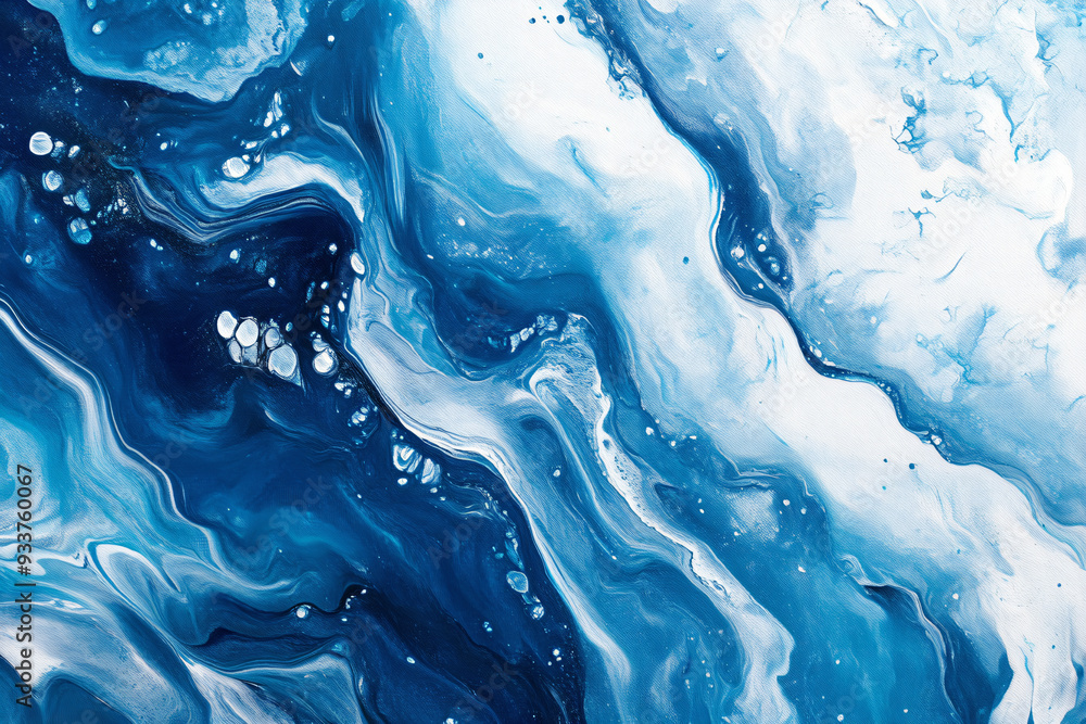 Blue Swirls Abstract. Blue Swirls Abstract.