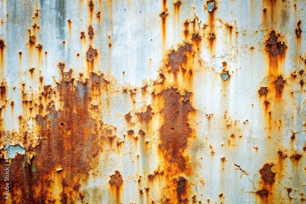 White rusty and corroded metal sheet with a grunge abstract background showcasing decay and scratches, white rusty, weathered, decay, aged, metal sheet, worn, distressed, wide-angle, metal White rusty and corroded metal sheet with a grunge abstract background showcasing decay and scratches, white rusty, weathered, decay, aged, metal sheet, worn, distressed, wide-angle, metal