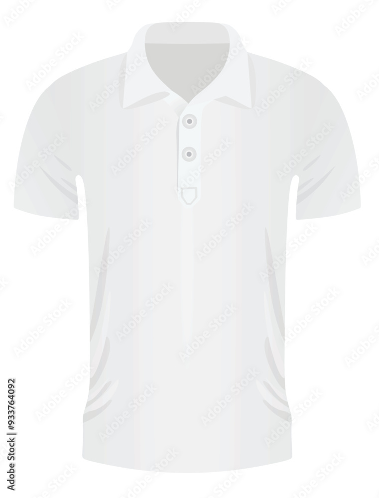 White man t shirt. vector illustration White man t shirt. vector illustration