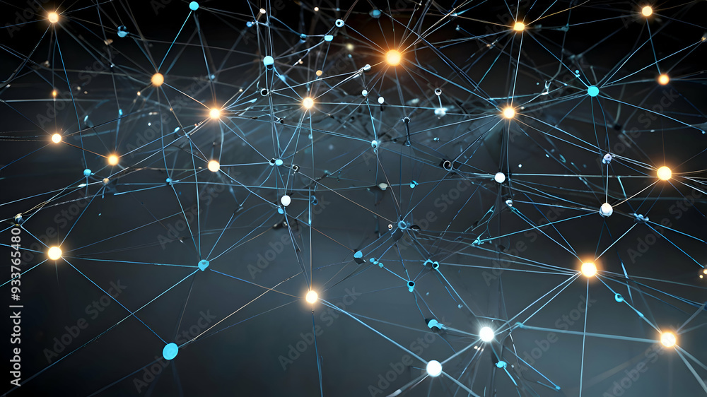 Fototapeta premium abstract network background