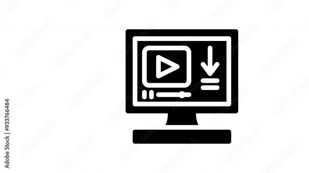 Media computer with a mail icon, perfect for email marketing, technology concepts, online communication, business correspondence, and digital messaging. Media computer with a mail icon, perfect for email marketing, technology concepts, online communication, business correspondence, and digital messaging.