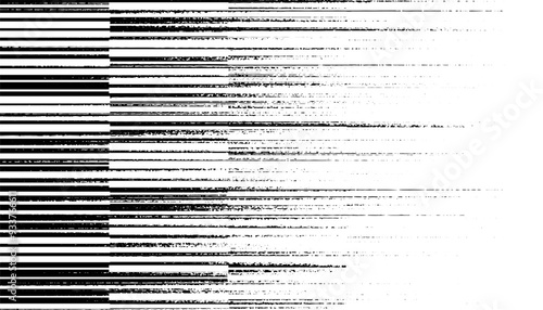 Grunge transition pattern from black to white with straight horizontal lines. Modern smooth motion effect for background and jersey design. Vector Format Illustration 