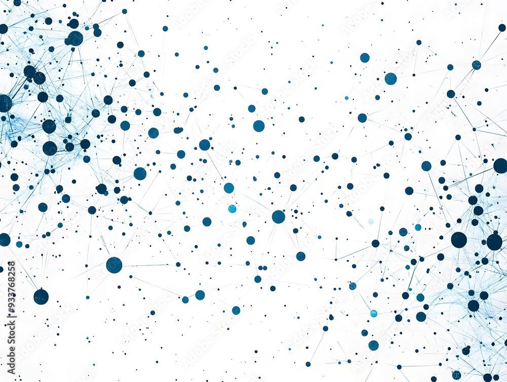 white background with a detailed vector illustration of a technology network, dynamic and expansive white background with a detailed vector illustration of a technology network, dynamic and expansive