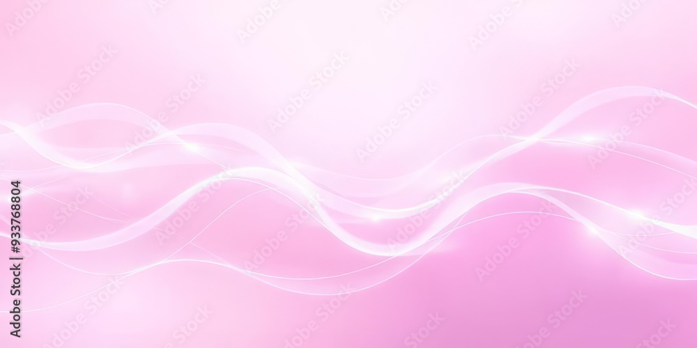 Interconnected Lines in Soft Pink and Lavender Interconnected Lines in Soft Pink and Lavender