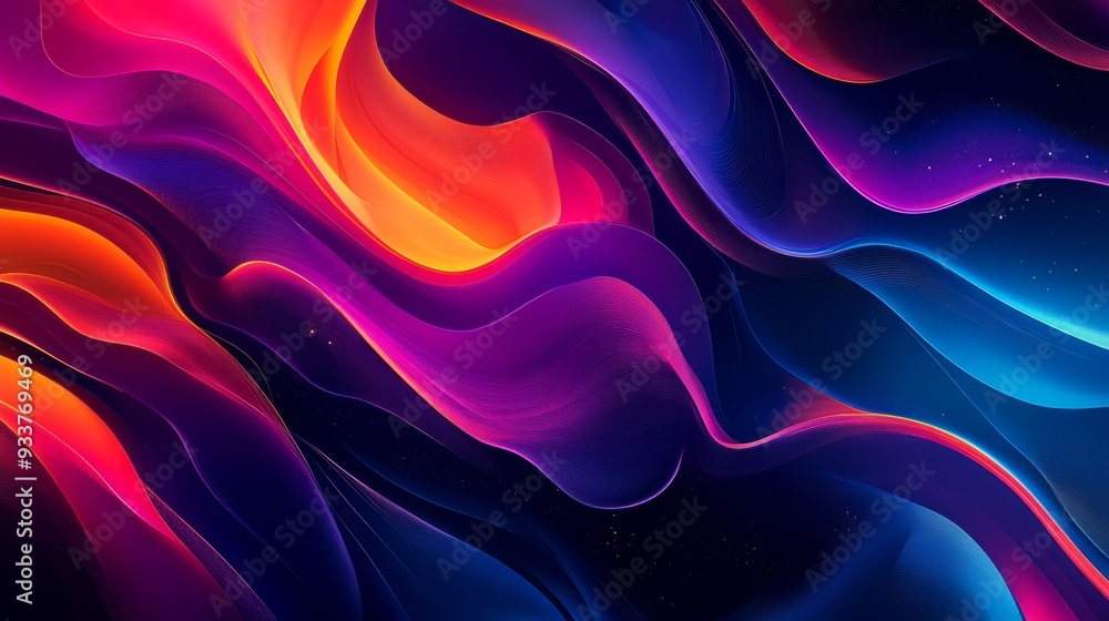 Obraz premium Abstract background with dynamic effect