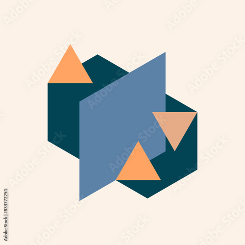 abstract geometric shape