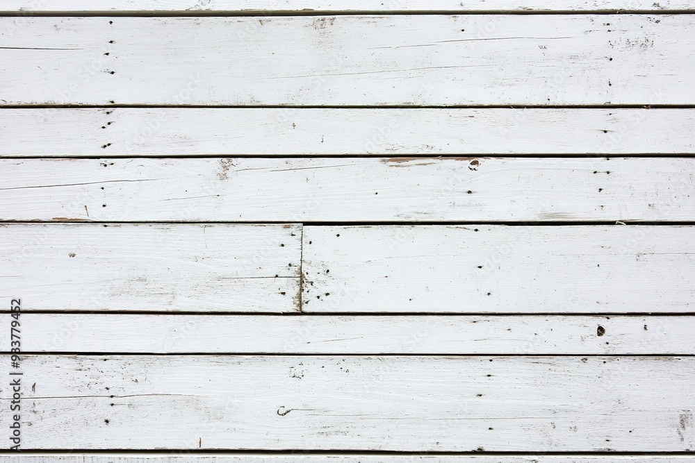 White painted wooden planks texture with rustic look White painted wooden planks texture with rustic look