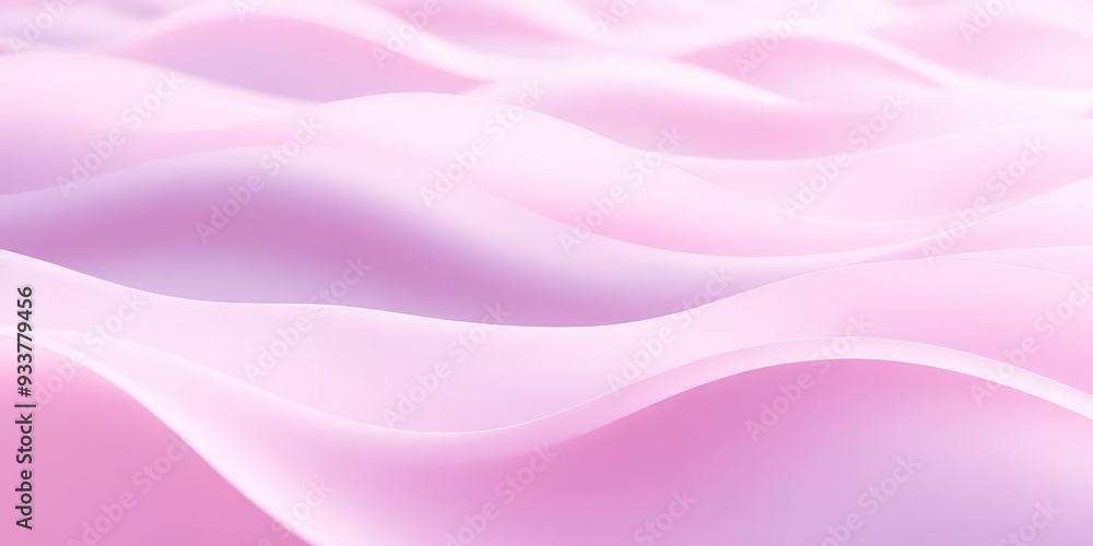 Undulating Curves in Lavender and Pink Undulating Curves in Lavender and Pink