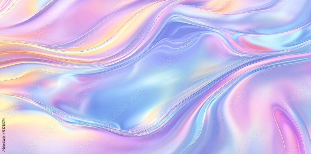 Iridescent Liquid Swirls. Iridescent Liquid Swirls.