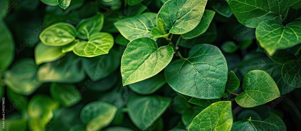 Natural green leaf background resembling fresh greenery with ample copy space image. Natural green leaf background resembling fresh greenery with ample copy space image.