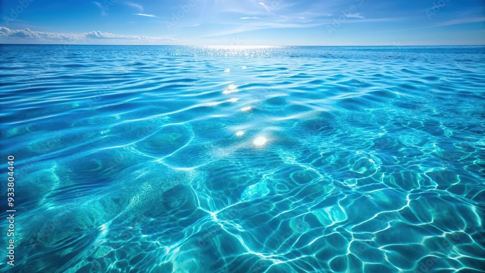 Obraz premium Clear blue water with a smooth and texture , pool, swimming, refreshing, serene, aqua,liquid, summer, relaxation