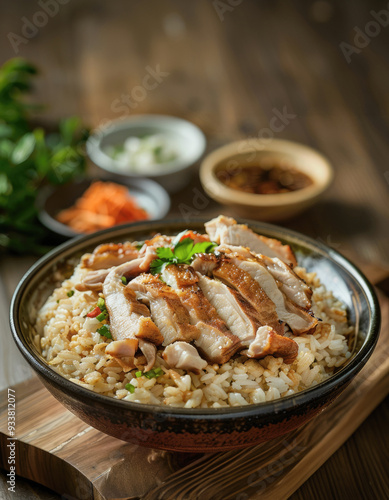 hainanese chicken rice