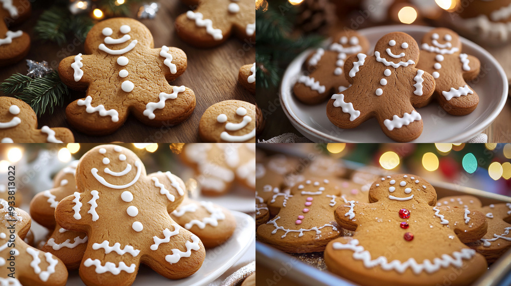 christmas cookies on a table christmas cookies on a table