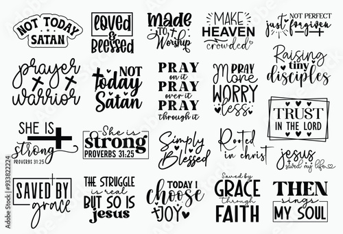 Christian T-shirt Design Set, Christian T-shirt Design, Christian SVG Design, Boho Christian SVG, Bible Verse SVG, Scripture SVG, God Jesus SVG, Psalm SVG, Love Faith SVG, Christian t-shirt Design