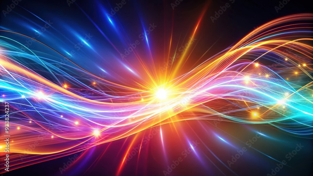 Energy light lines flowing in dynamic and vibrant patterns , energy, light, lines, flow, abstract, background Energy light lines flowing in dynamic and vibrant patterns , energy, light, lines, flow, abstract, background