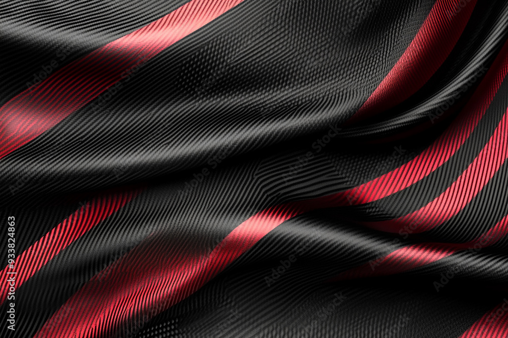 black and red colour carbon fibre stylish raw material background for posting and status generated by AI black and red colour carbon fibre stylish raw material background for posting and status generated by AI