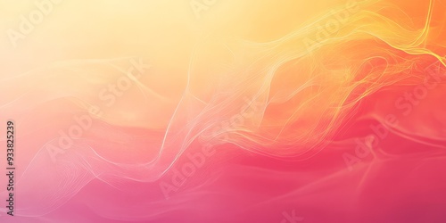 Sunset Gradient in Pinks and Oranges