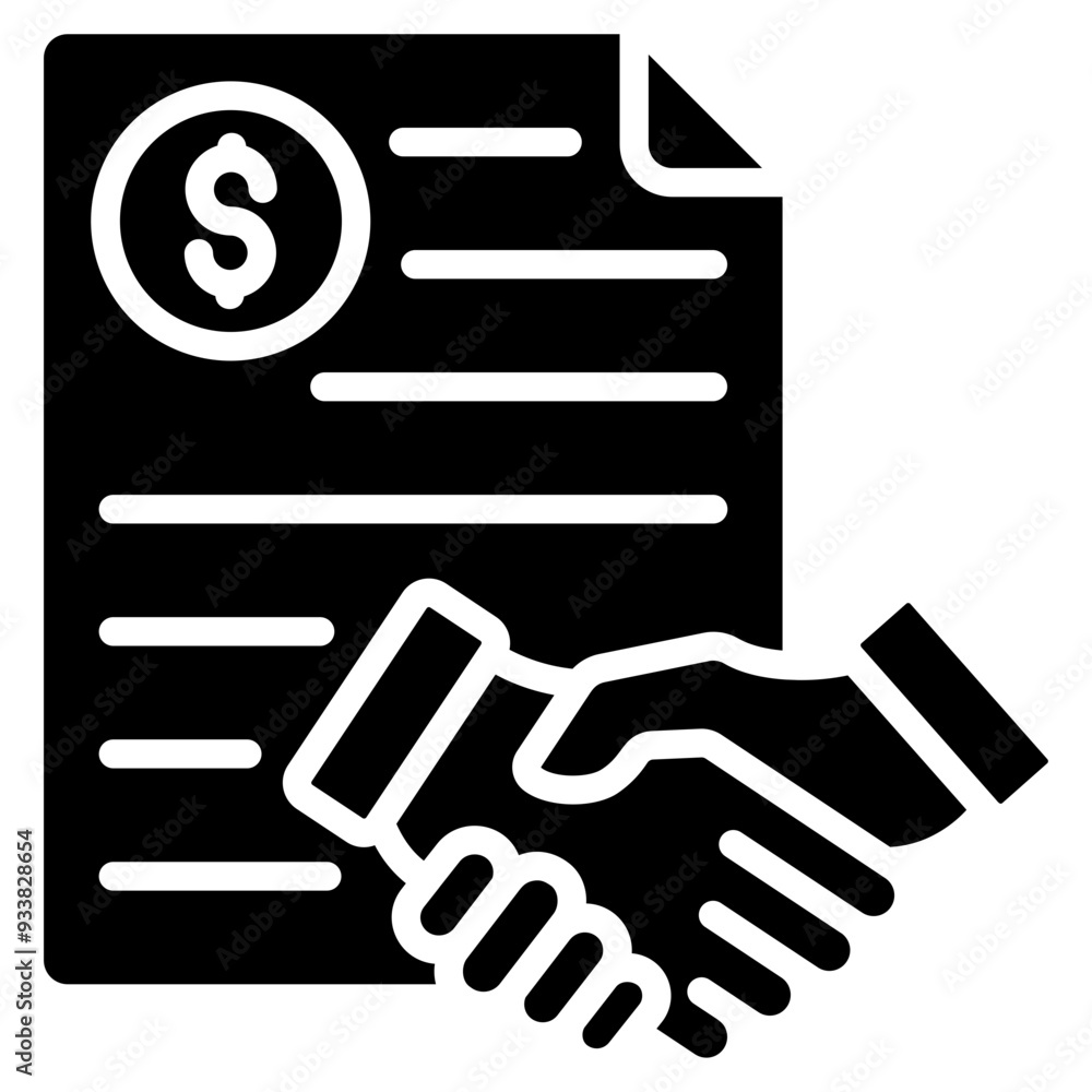 Agreement Icon Element For Design Agreement Icon Element For Design