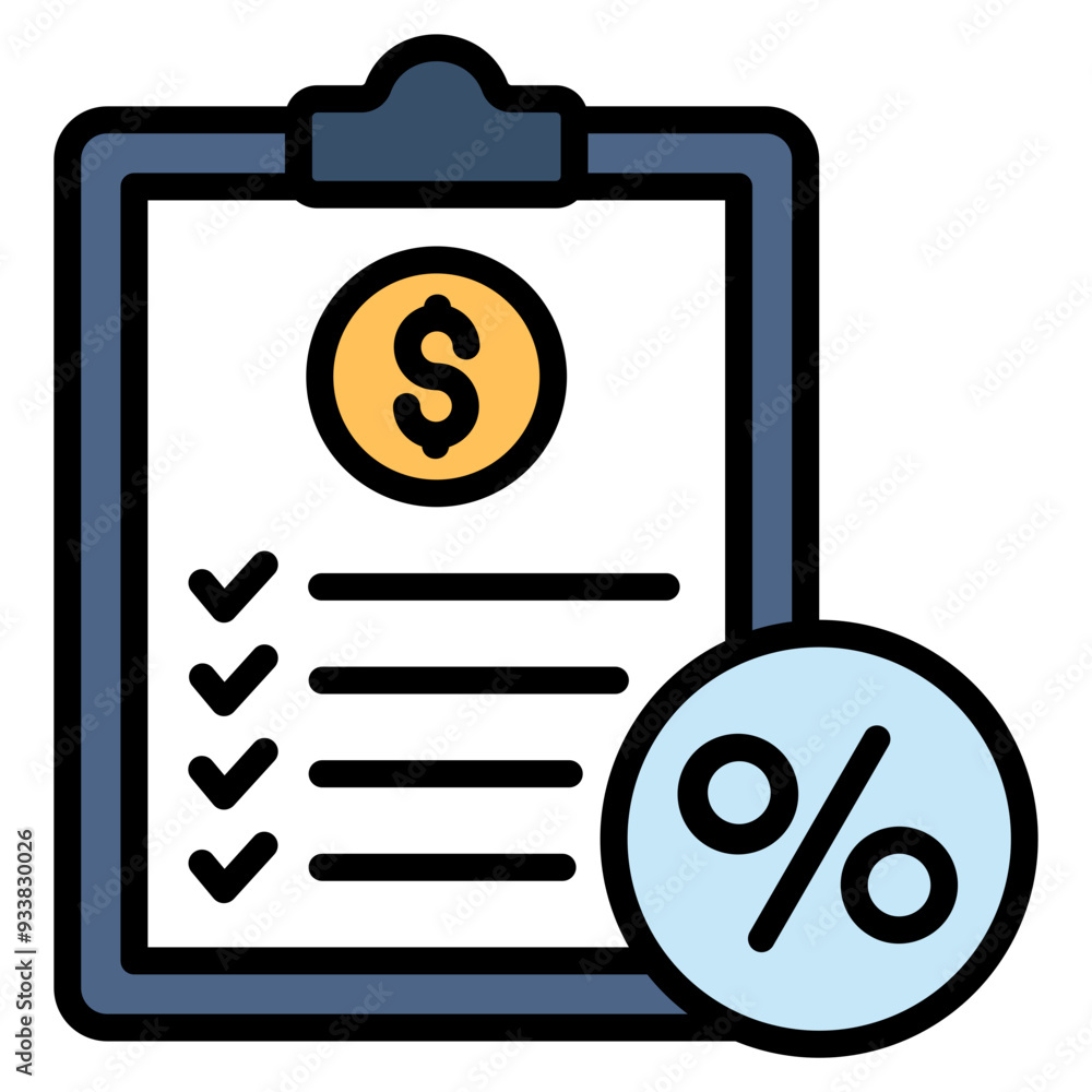 Tax Planning Icon Element For Design Tax Planning Icon Element For Design