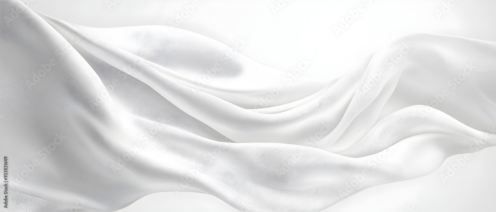 A flat vector illustration of a white background with a delicate fabric texture, featuring small, subtle shadow waves. The texture is smooth and minimal, with light shadows adding depth and dimension A flat vector illustration of a white background with a delicate fabric texture, featuring small, subtle shadow waves. The texture is smooth and minimal, with light shadows adding depth and dimension