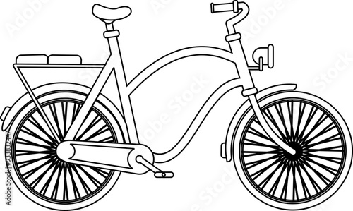 Bicycle Icon Outline