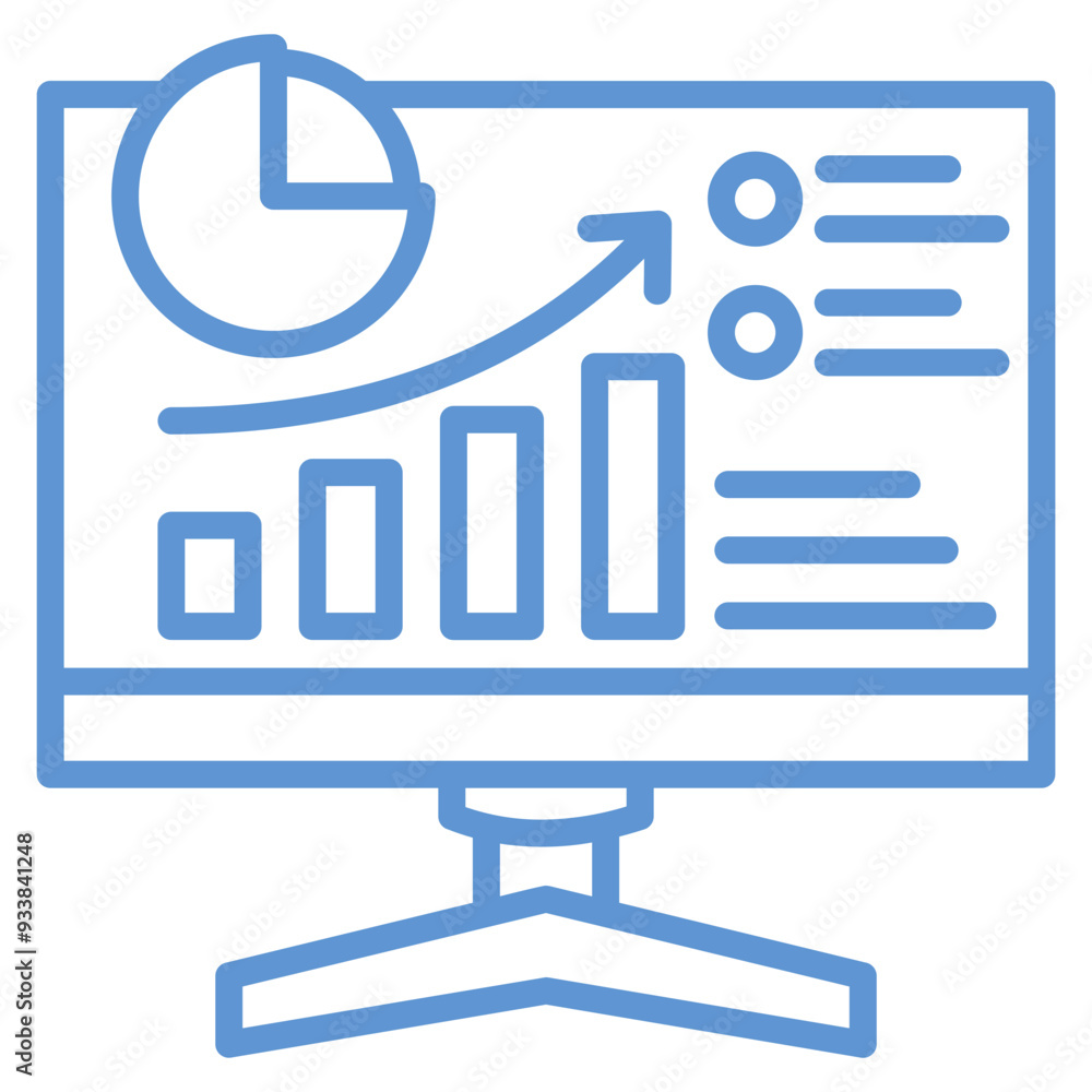 Visualization Icon Element For Design Visualization Icon Element For Design