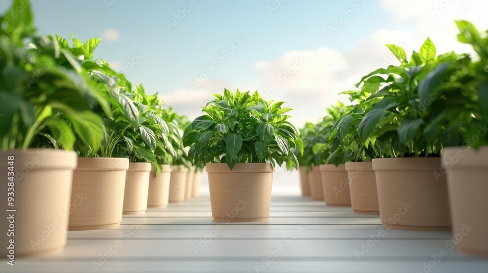 Solar-powered greenhouse with automated temperature control, renewable energy farming, modern horticulture techniques Solar-powered greenhouse with automated temperature control, renewable energy farming, modern horticulture techniques