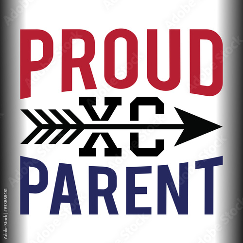 Proud XC Parent, Cross Country Cutting files for all of your crafting work, cross country team design, Great for t-shirt
