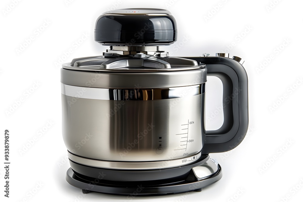 Sleek and Modern Kitchen Mixer with Stainless Steel Bowl Sleek and Modern Kitchen Mixer with Stainless Steel Bowl