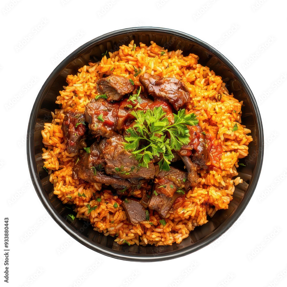 A plate of Kebuli.Arab Food
A plate of Kebuli.Arab Food