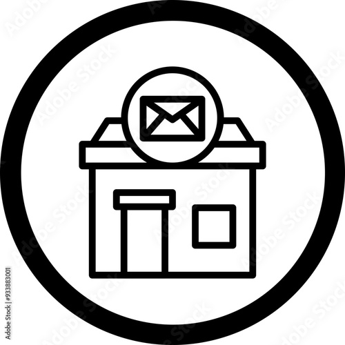 Post Office Vector Icon Design