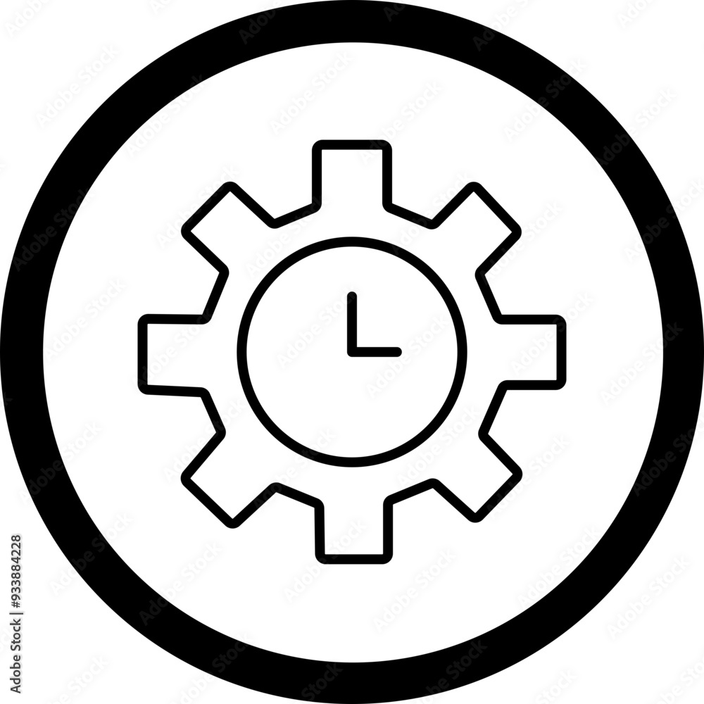 Time Management Vector Icon Design Time Management Vector Icon Design