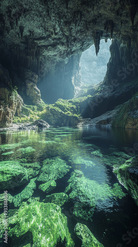 Karst Cave and Underground River