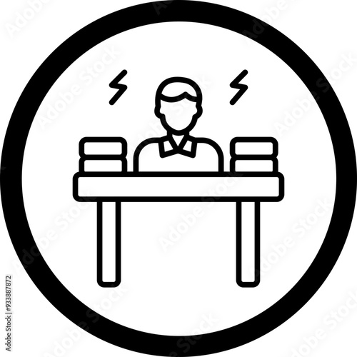 Burden Vector Icon Design