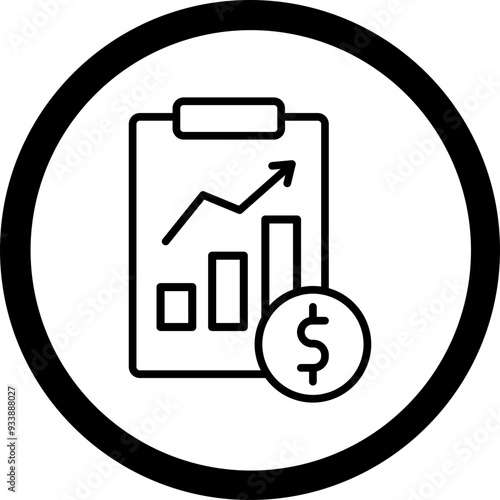 Valuation Vector Icon Design