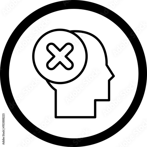 Emptiness Vector Icon Design