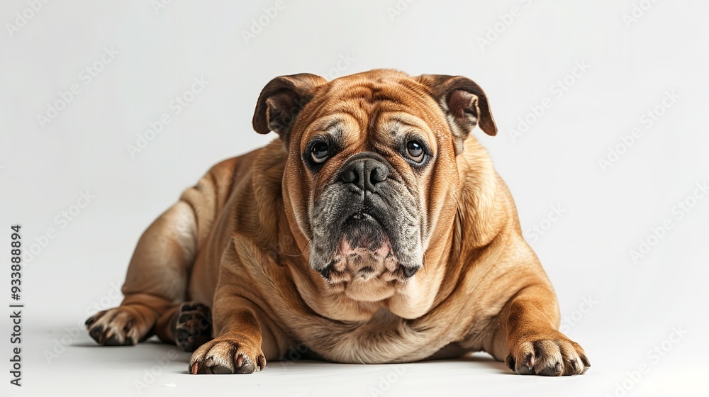 Obraz premium sleeping Pug puppy