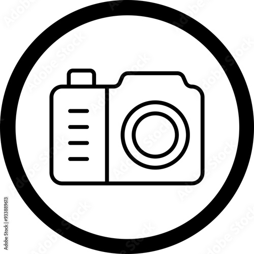 Pocket Camera Vector Icon Design