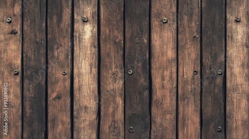 Wallpaper Mural Repeating rustic wood planks in an anime style, creating an amazing background with a touch of traditional charm and textured detail. Torontodigital.ca