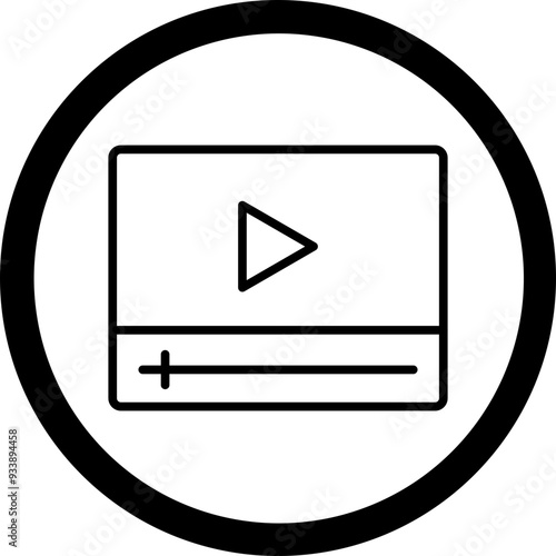 Play Vector Icon Design