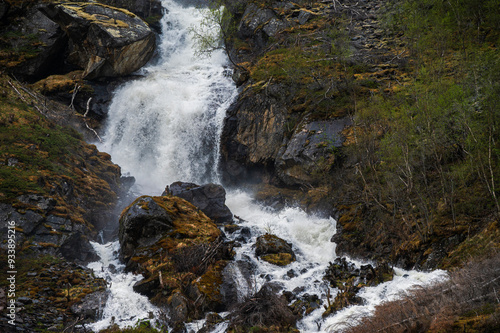 nature sceneries on the road frem tennevoll to Alta, Northern Norway