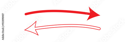 Free Download Red arrow going down stock icon on white background. Decrease, Bankruptcy, financial market crash icon for your web site design, logo, app. Vector illustration. Eps file - GFXLoad
