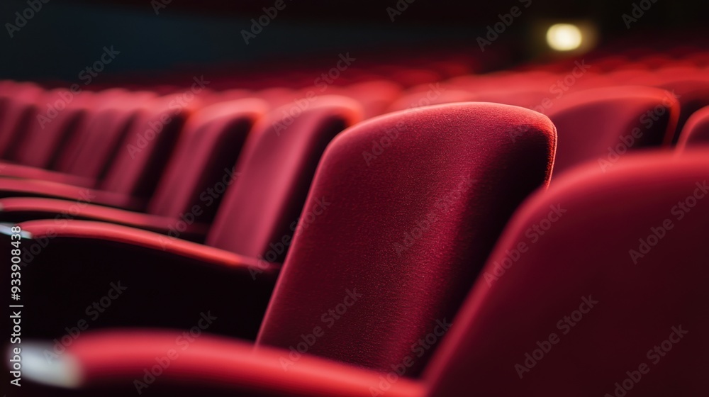 Obraz premium Empty Theater Seats
