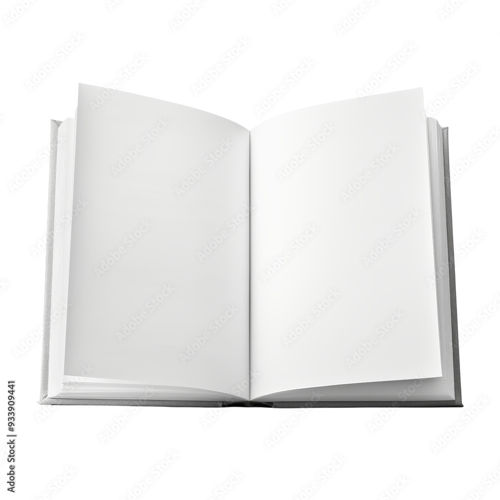 open book with blank pages isolated on transparent background cutout open book with blank pages isolated on transparent background cutout